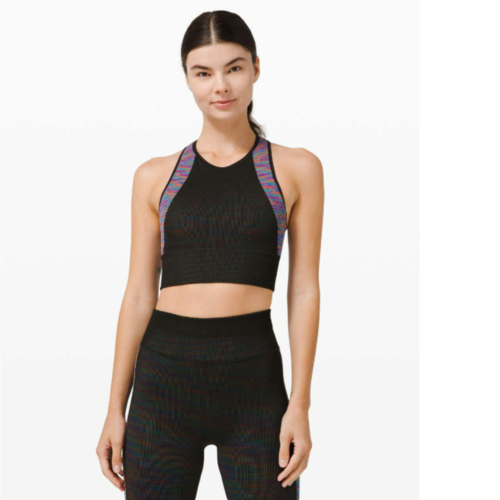 Lululemon Love Revealed Bra
Black / Rainbow Size 6